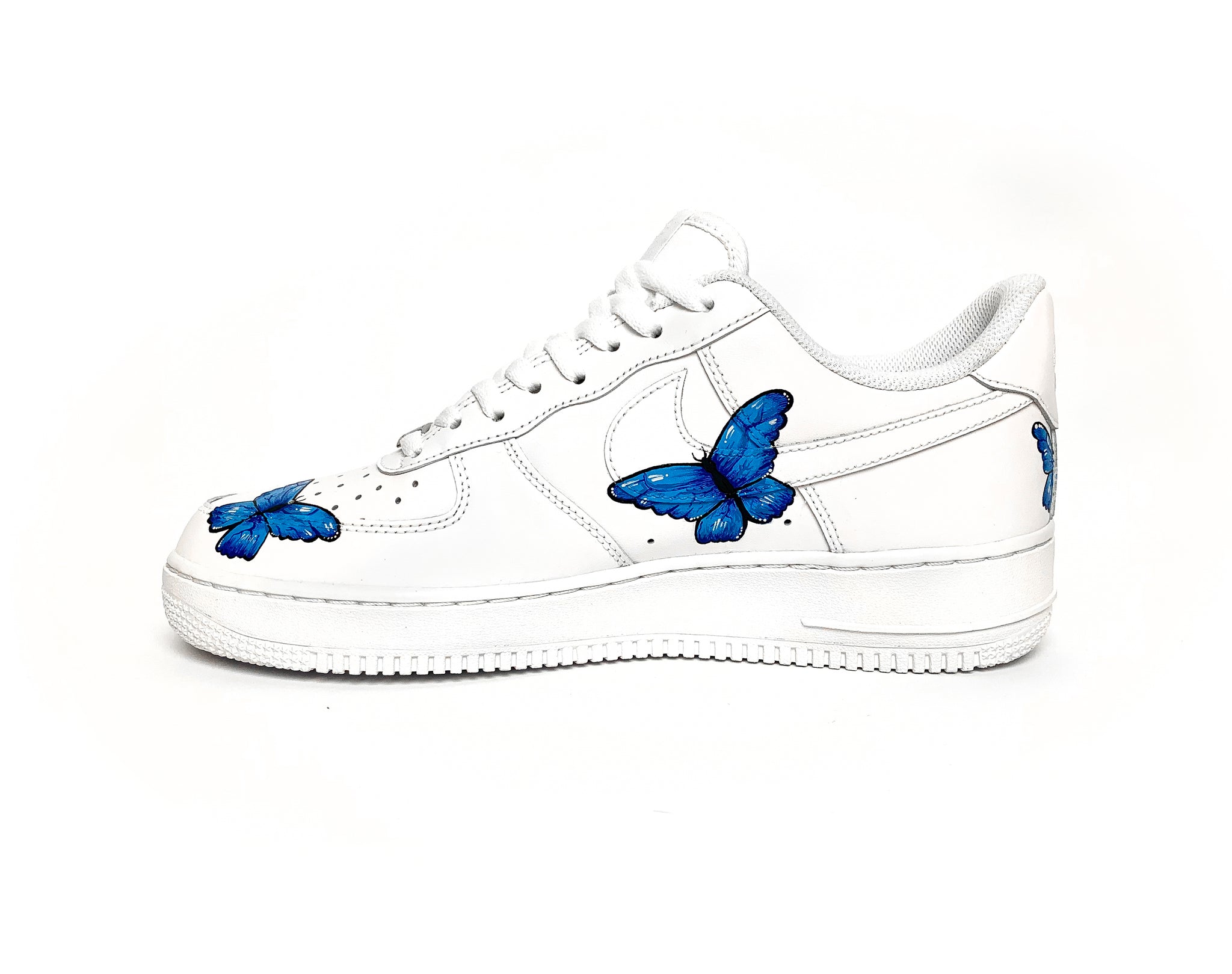 blue butterfly af1 custom
