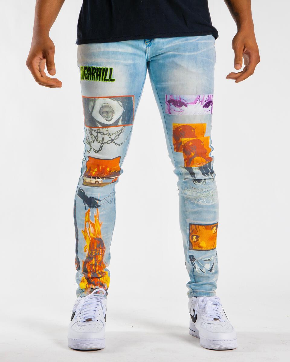 Sugarhill-Sunset Jeans-Light Wash – Todays Man Store