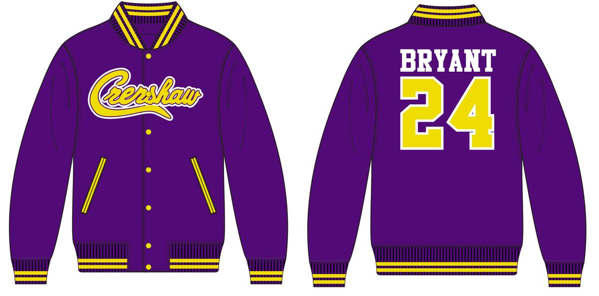 Headgear Classic-Kobe Bryant Crenshaw Satin Jacket-Purple – Todays Man ...