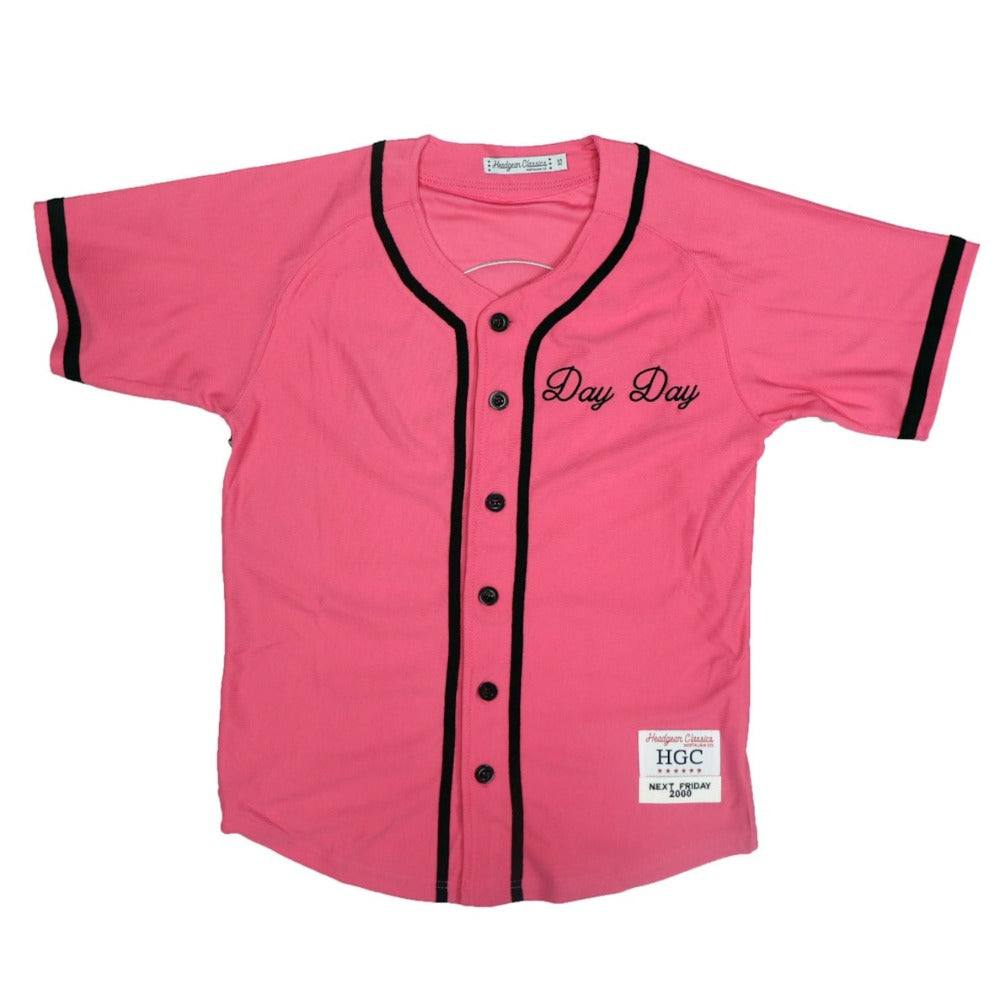 Pinkys Records Shop Baseball Jersey-Pink – Todays Man Store