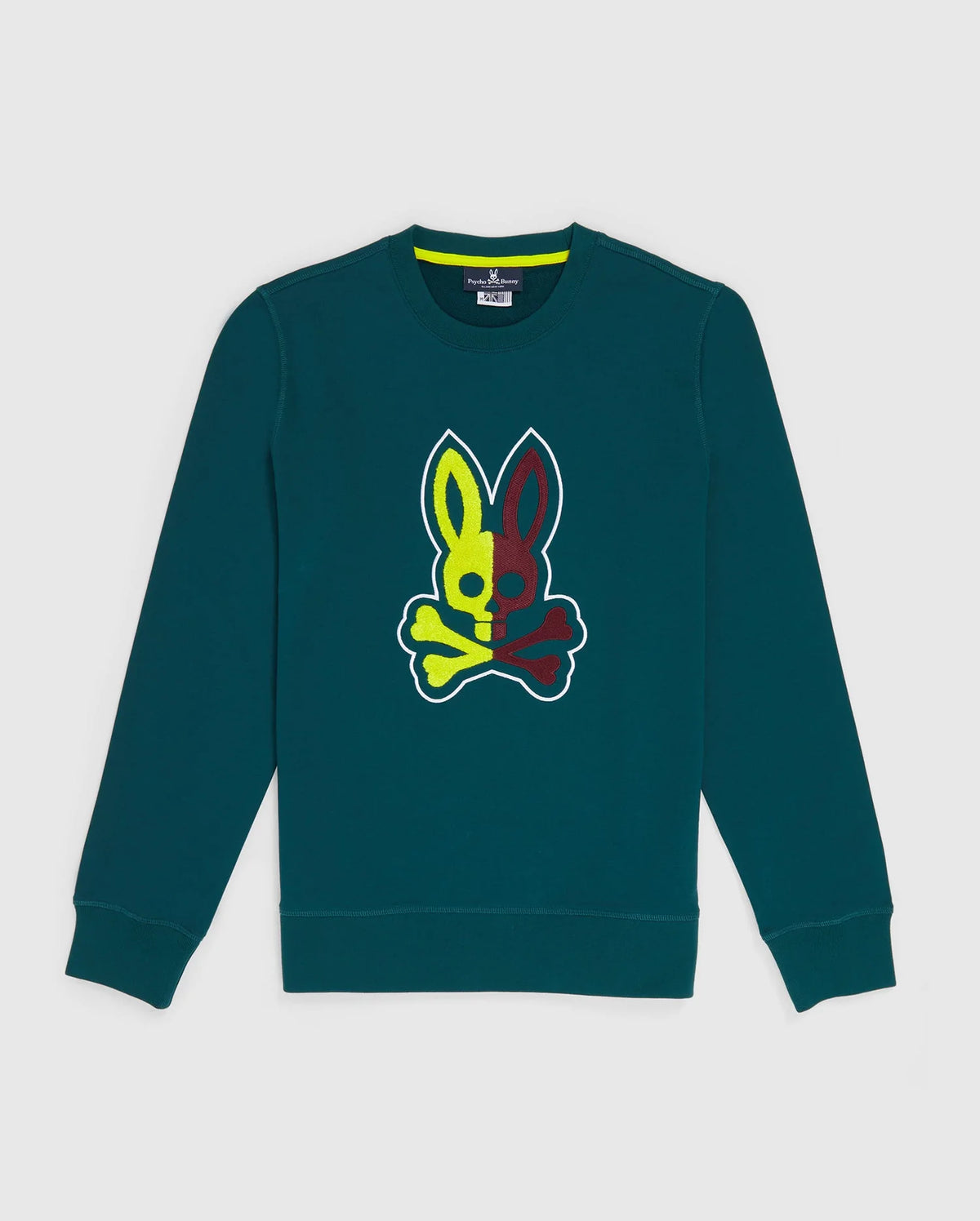 Psycho Bunny (B6E169W1CO) - Lacomb All Over Bunny Sweater - Black 