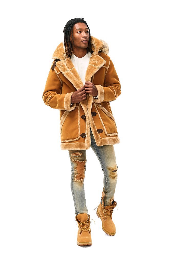 denali shearling jacket