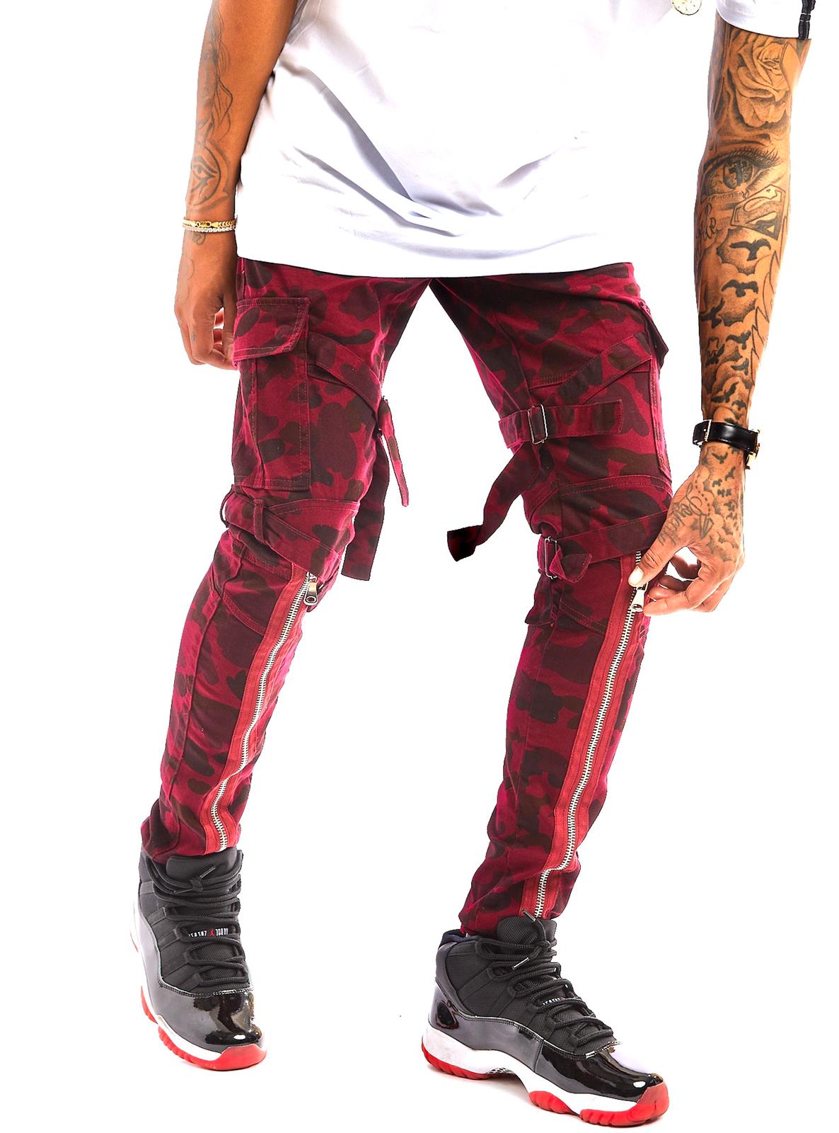 Reelistik-Red Camo Cargo Jeans-Army – Todays Man Store