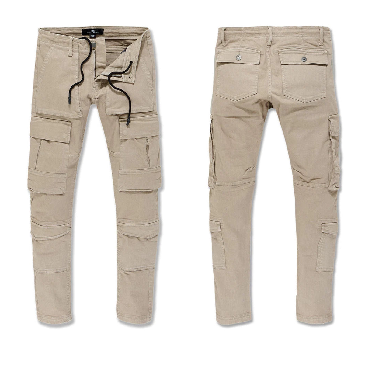 Jordan Cargo Pants - Earthy Sand - Pomelo Fashion