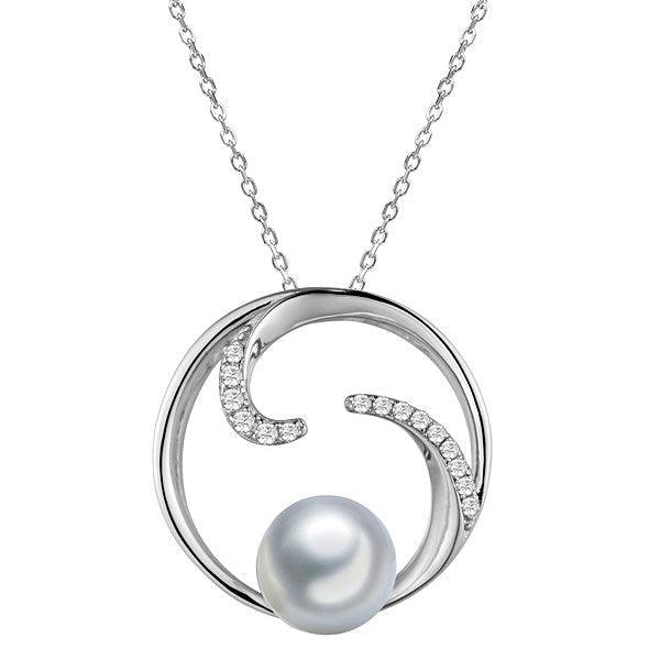 Pearl Wave of Love Pendant – Island by Koa Nani