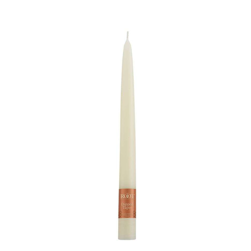 Dipped Taper Candles The Crest Home 9" Ivory 