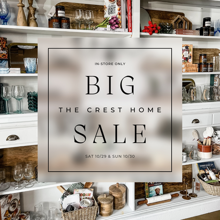 The Big Sale in-store only