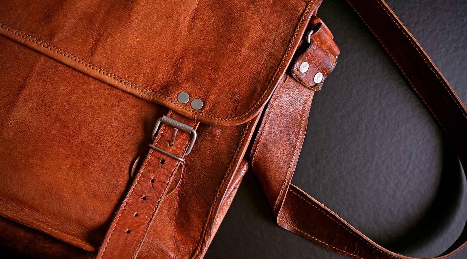 Vintage Leather Briefcase: A Testament to Time