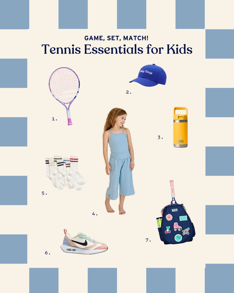 tennis essentials for kids