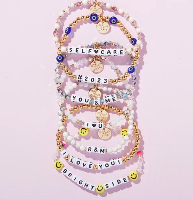 Little Words Project beaded bracelets