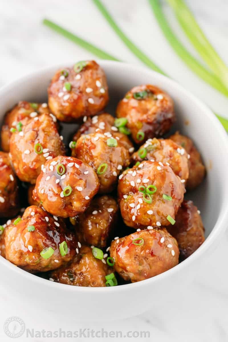 Homemade Teriyaki Meatball Recipe 