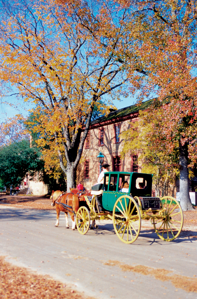 colonial williamsburg horse drawn carriage