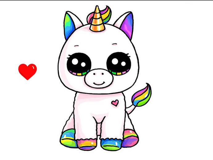 Video Tagged Simple Drawing Colorful Popo - unicorn roblox adopt me pets drawing easy