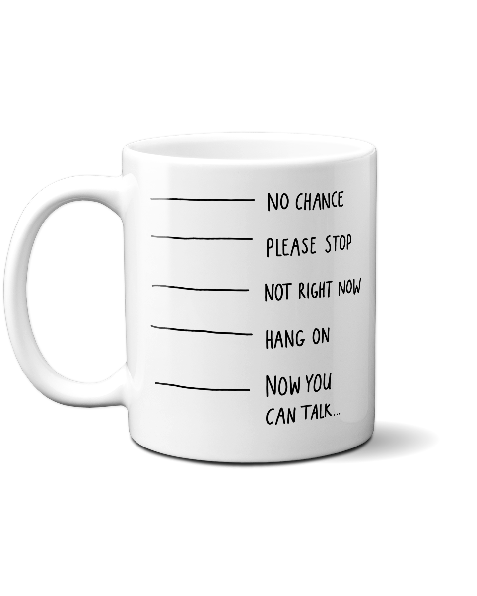 Now You Can Talk Mug