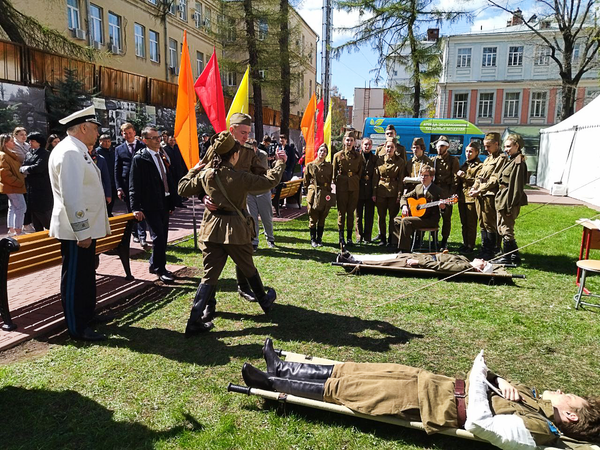 Праздничный концерт по случаю 77-й годовщины Победы в Великой Отечественной войне