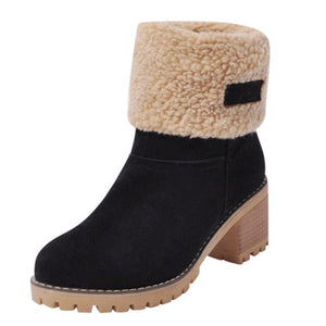 ladies warm ankle boots