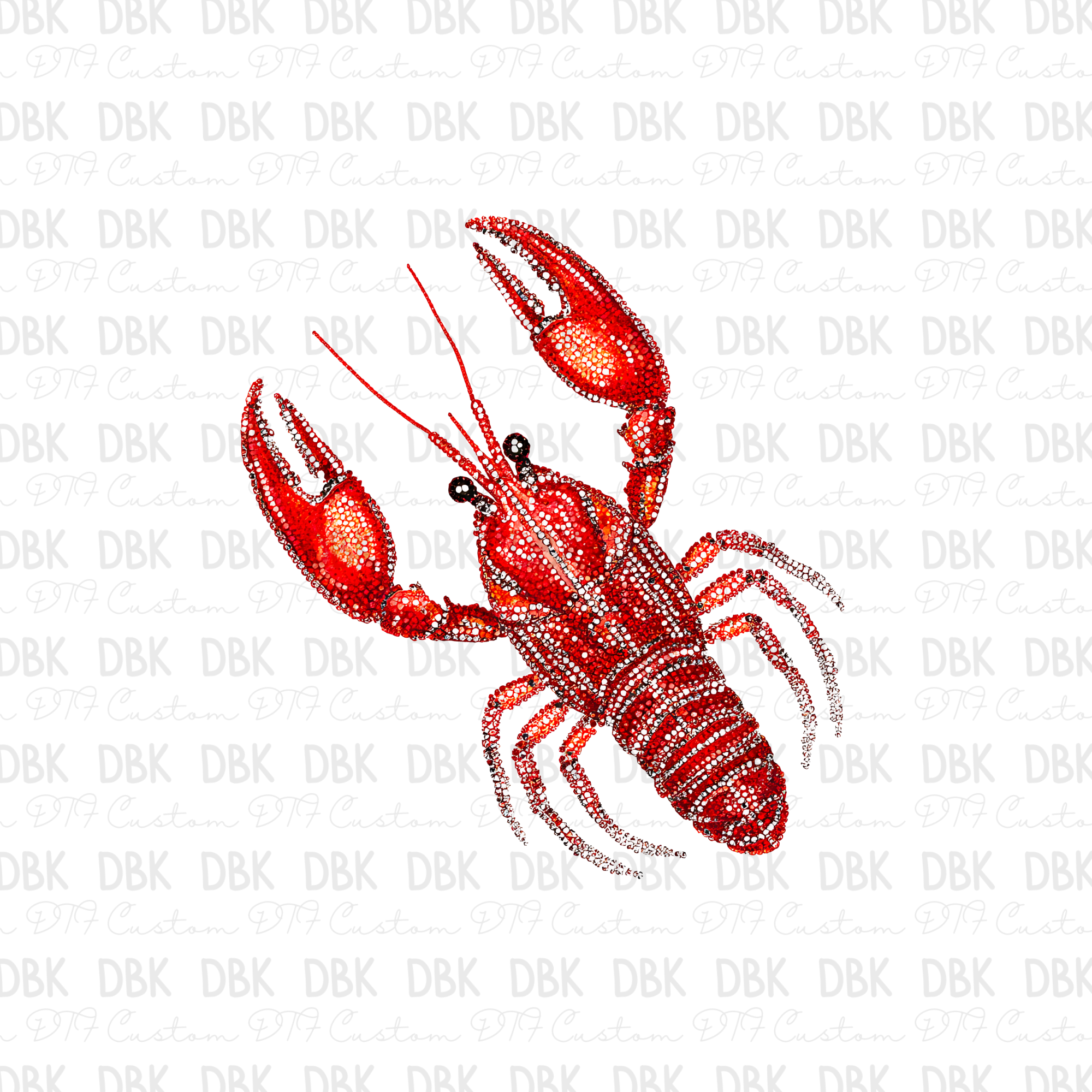 Crawfish DTF Transfer