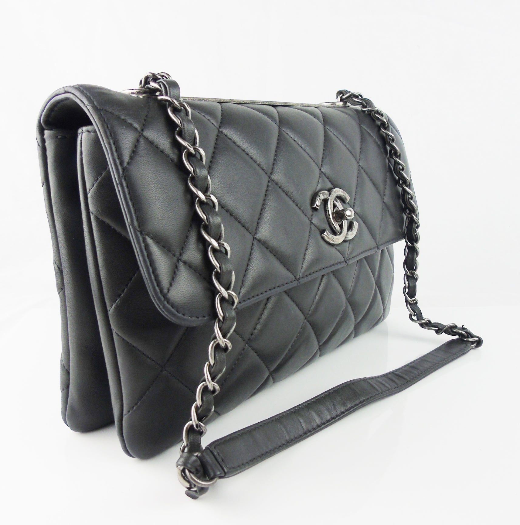 Chanel Trendy CC Small Flap in Teal Green Lambskin with Gold Hardware  SOLD