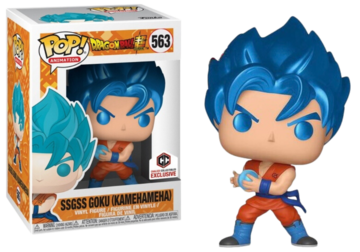 Funko Pop Animation Dragon Ball Z - SSGSS Goku Kamehameha (Chalice Collectibles Exclusive)