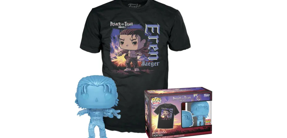 Funko Pop & Tee Animation Attack On Titan - Eren Jaeger