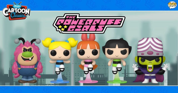Pre Order Funko Pop Animation Powerpuff Girls Bundle Of 5 Badger Collectibles