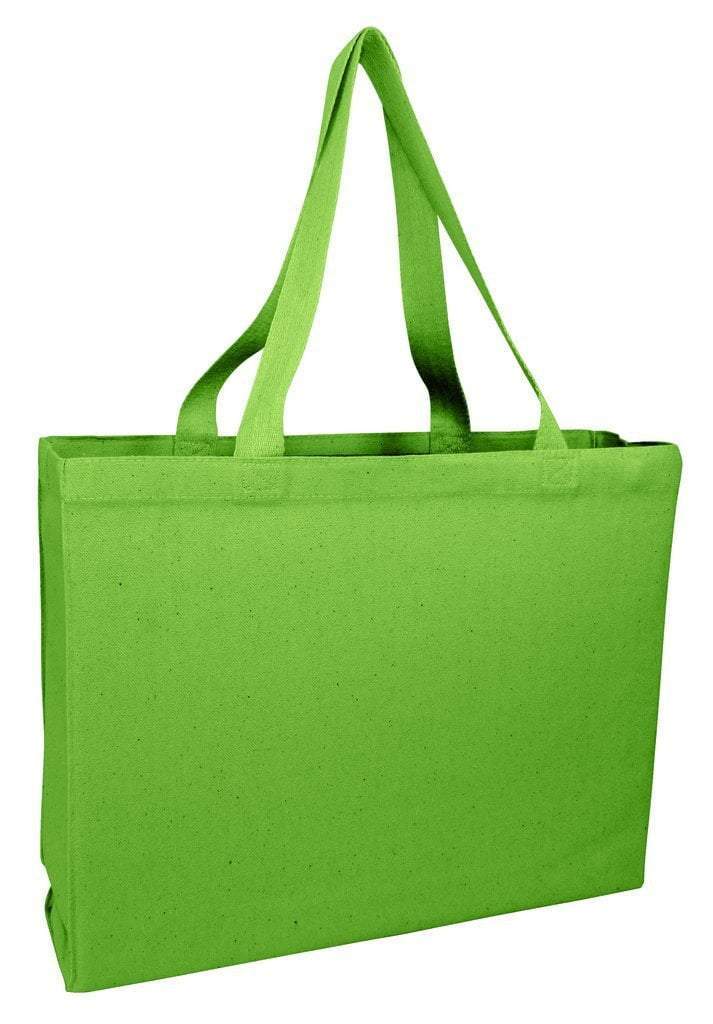 Download Custom Full Gusset Heavy Canvas Tote Bags | BAGANDCANVAS.COM