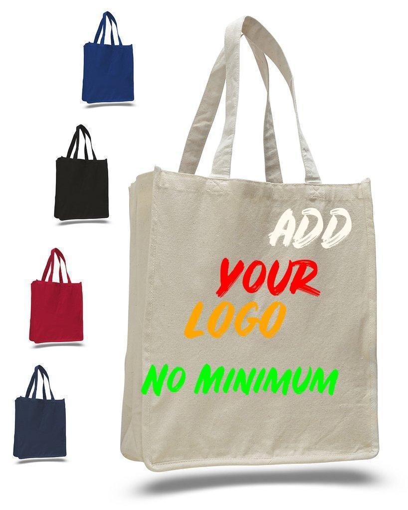 Custom Heavy Shopper Canvas Tote Bag | BAGANDCANVAS.COM