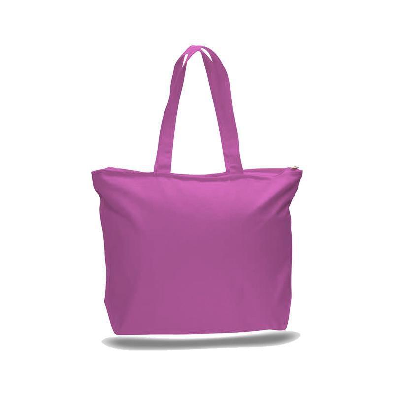 Zippered Canvas Makeup Bag / Cosmetic Bags