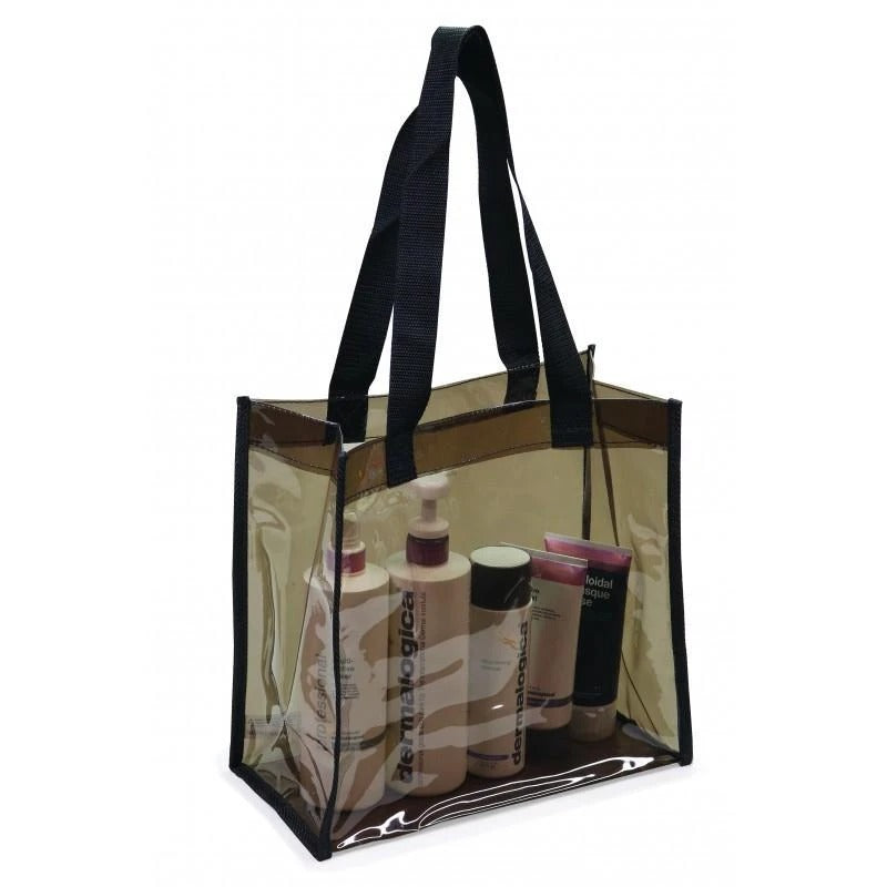 Clear Vinyl Drawstring Tote Bags Wholesale - HP1107