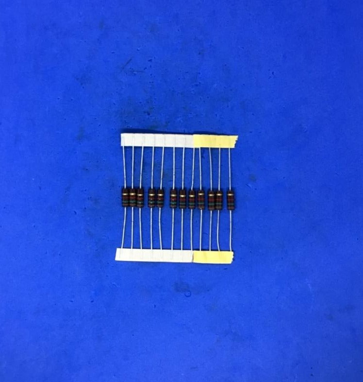 (12 pcs) TE Connectivity Carbon Composition Resistors CBT50J1K5 1.5 KOhms 1/2W 350V