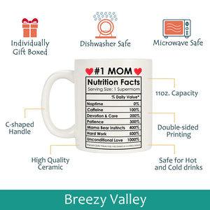 Breezy Valley Mothers Day Gifts Mom Birthday Gifts from Daughter, #1 M