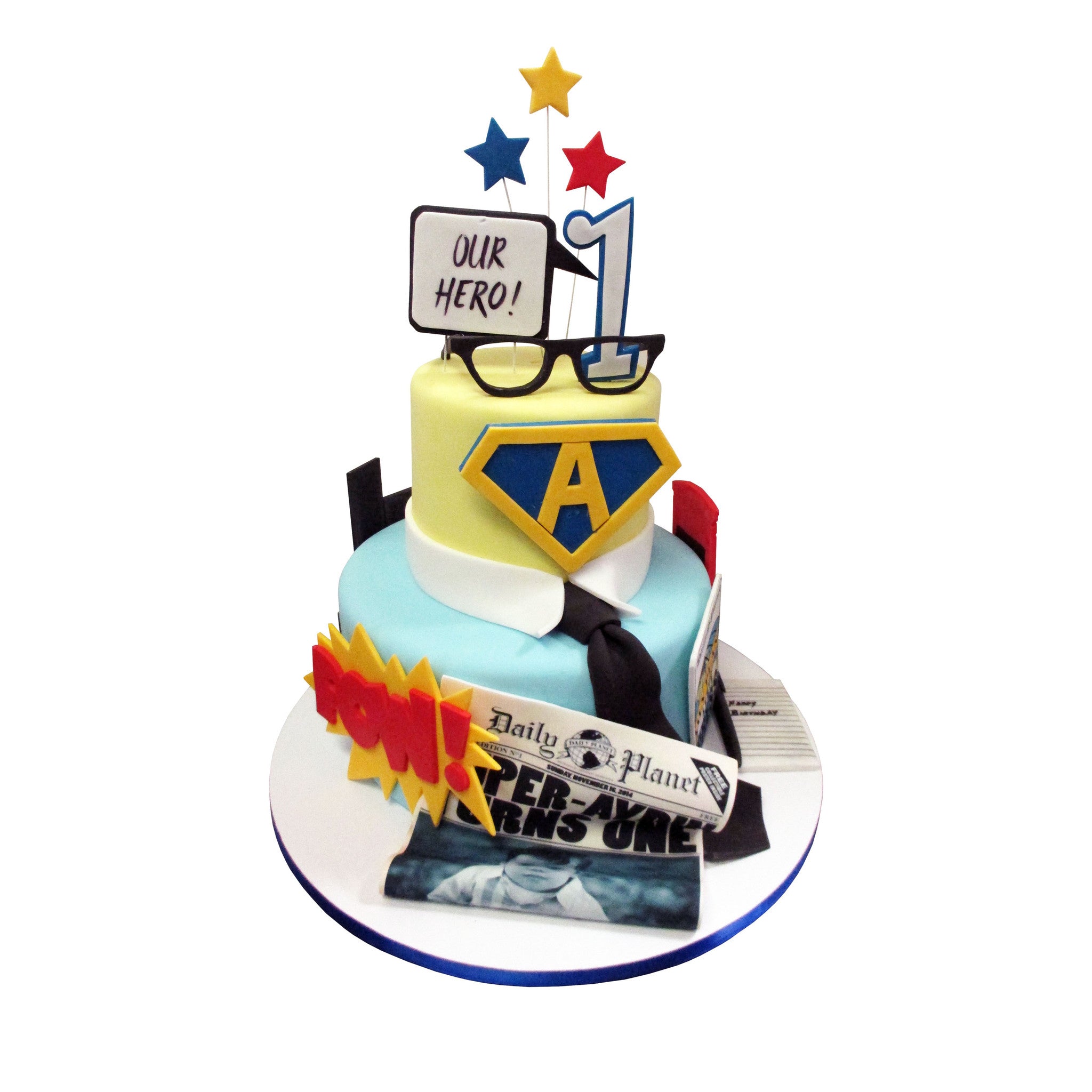 SUPERMAN CAKE - Birthday Cake Decorating - YouTube