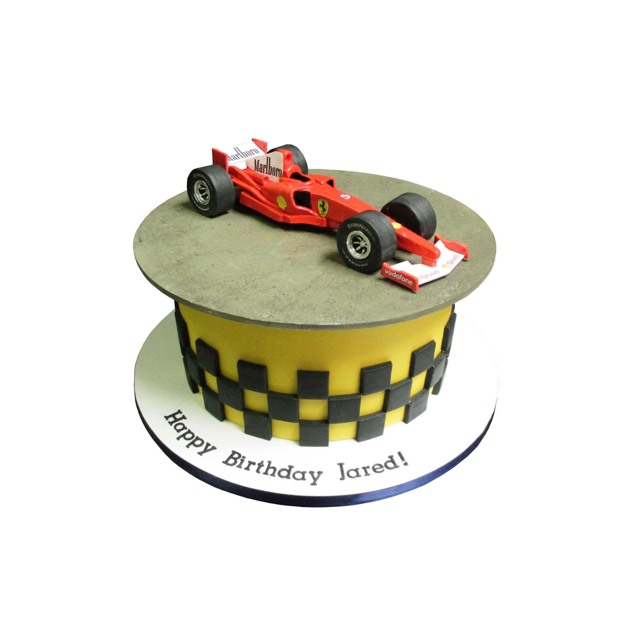 Lightning Mcqueen Race Car Cake