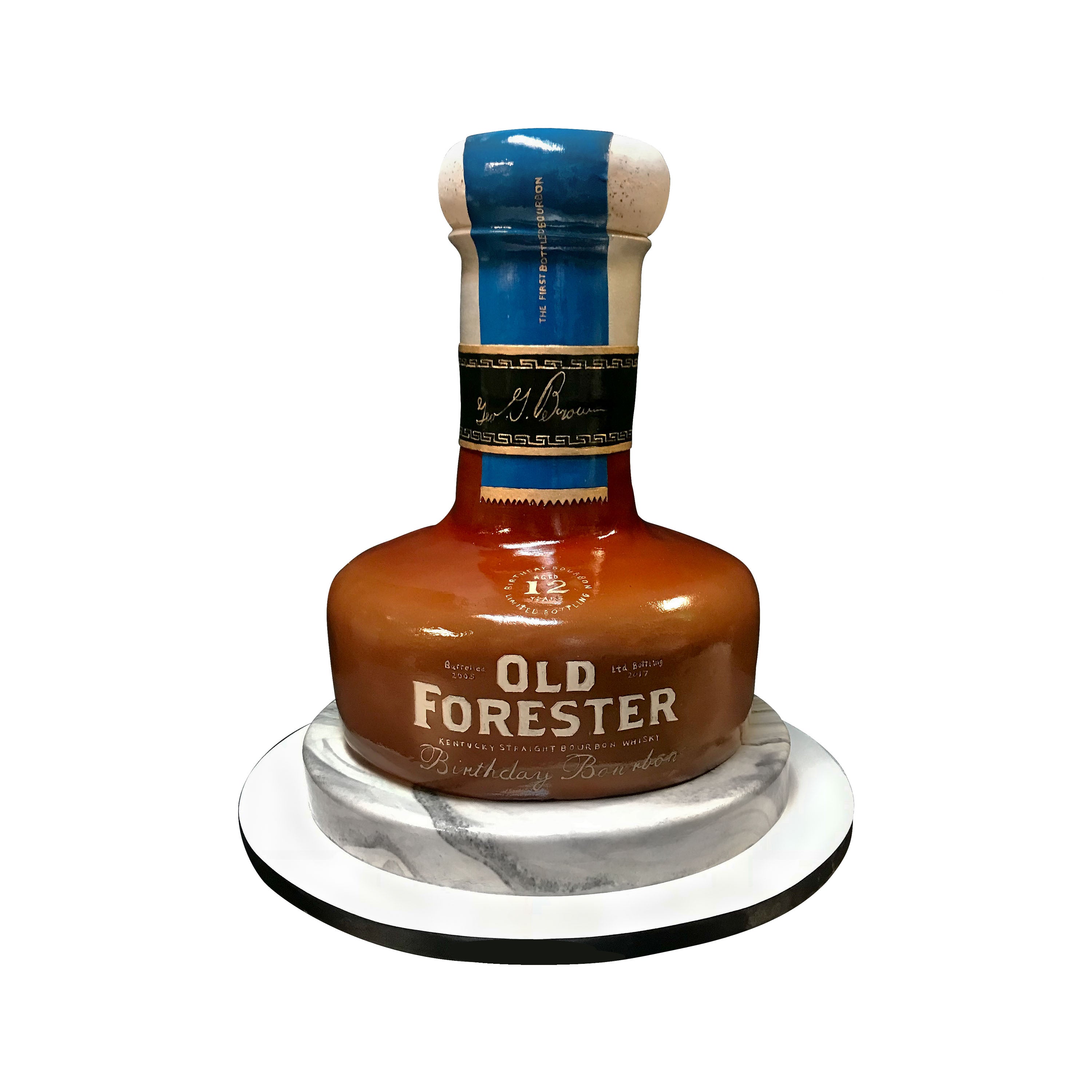 Debbie does cakes - BIG Disaronno bottle cake for a 21st birthday. |  Facebook