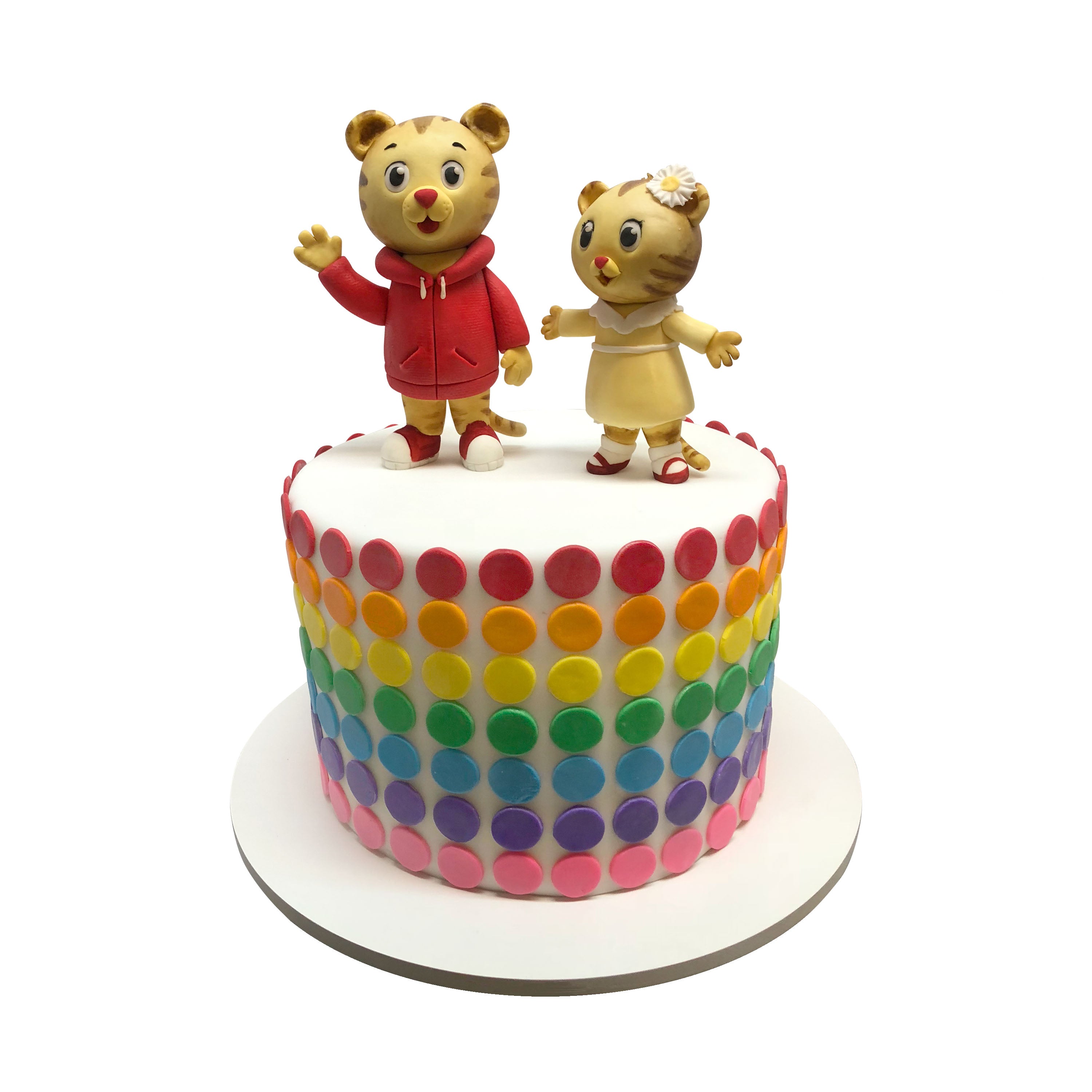 1901) Tiger Shaped Birthday Cake - ABC Cake Shop & Bakery