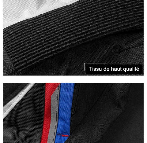 tissu de qualité pantalon de motard