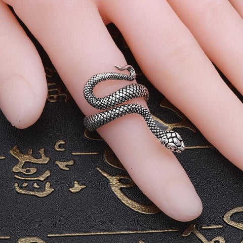 bague serpent pour homme et femme