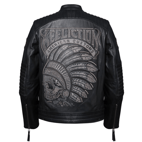 Blouson biker en cuir | Boutique biker