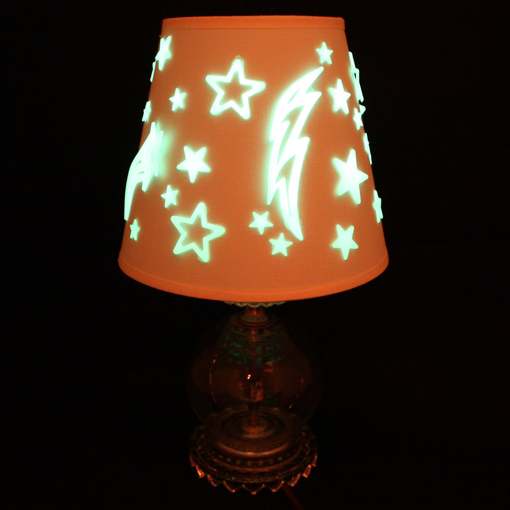 Over instelling Stout opstelling How To: Glow in the Dark Star Lamp Shade