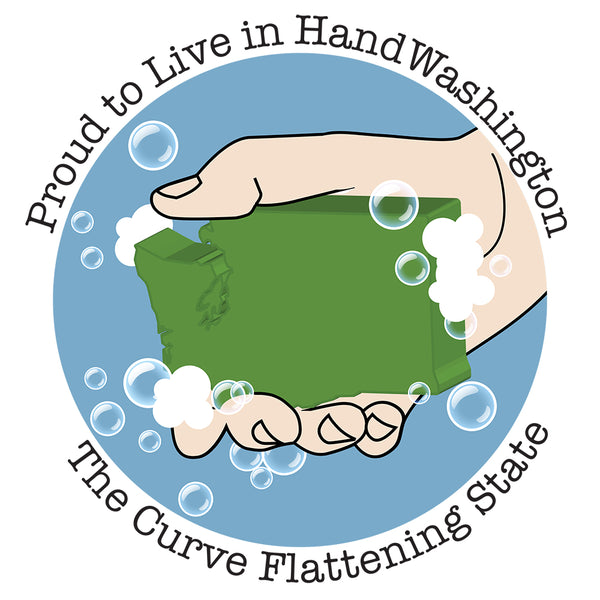 proud to live in HandWashington, the curve flattening state