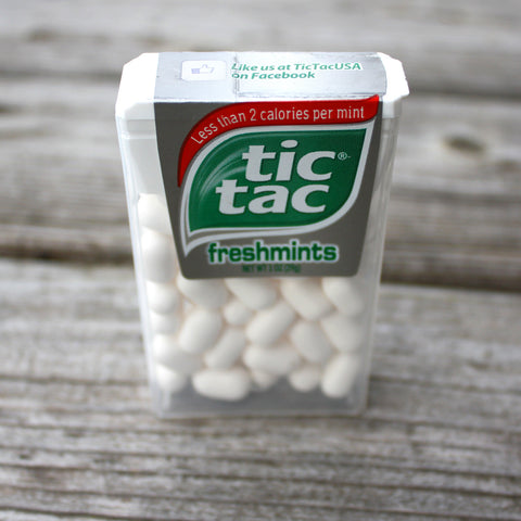 Tic-Tac Storage Containers