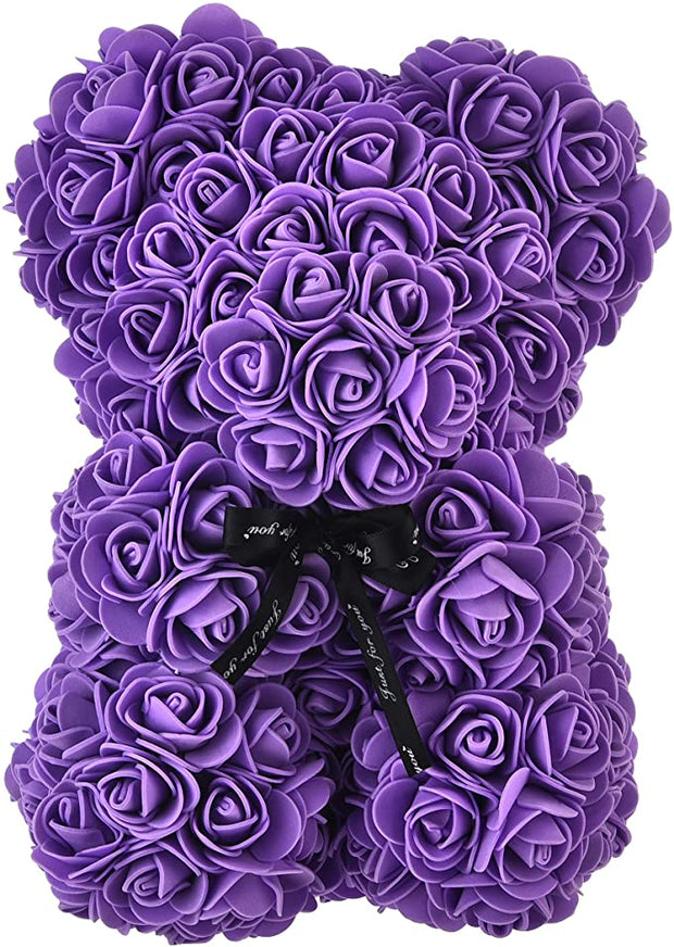 rose bear purple