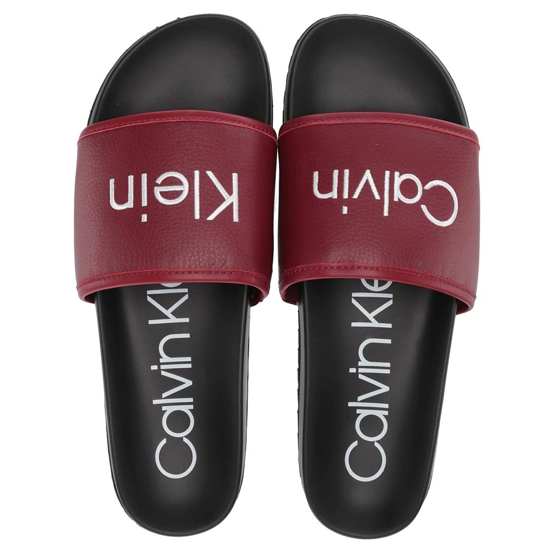 mens flip flops calvin klein