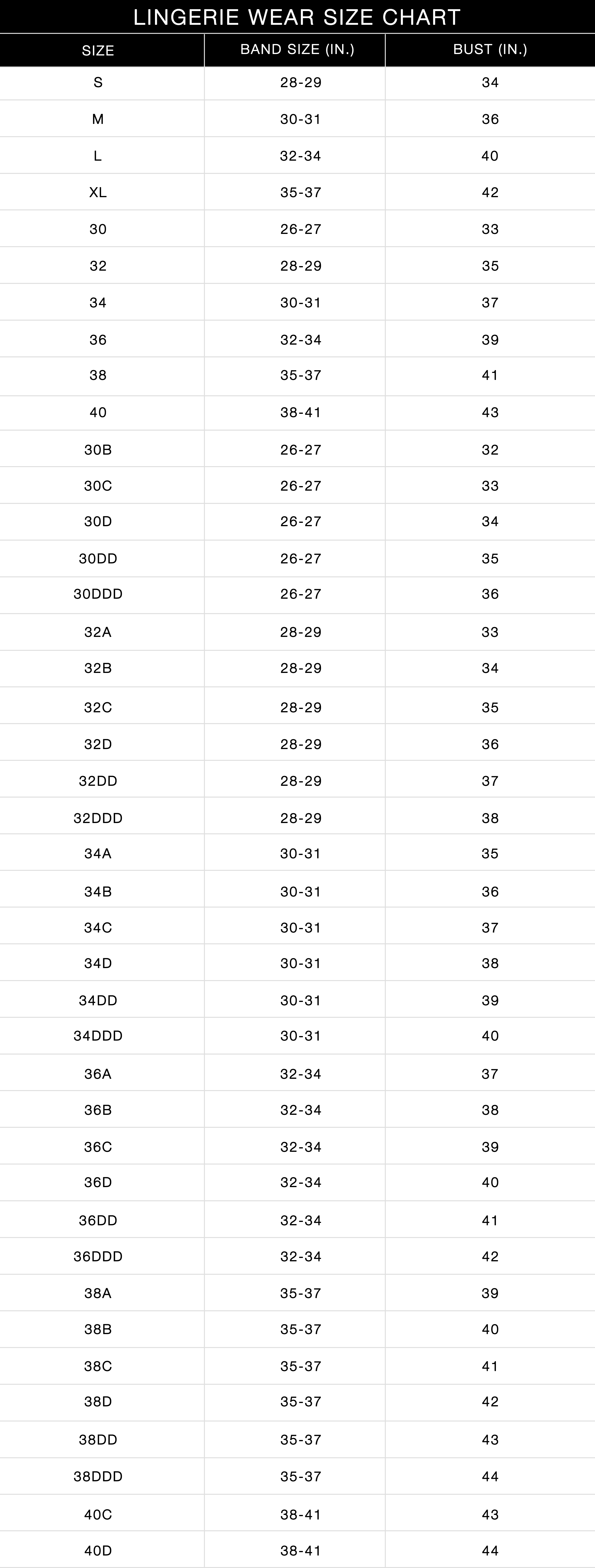 Armani Exchange Men S Size Chart