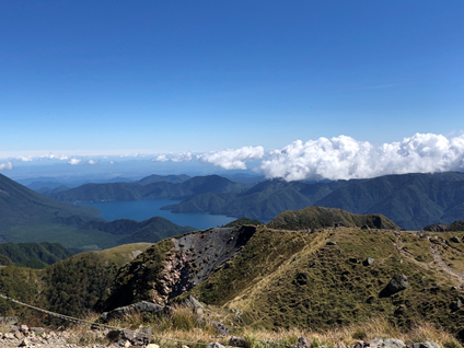 山頂からの風景