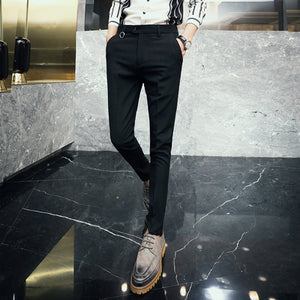 striped suit pants mens