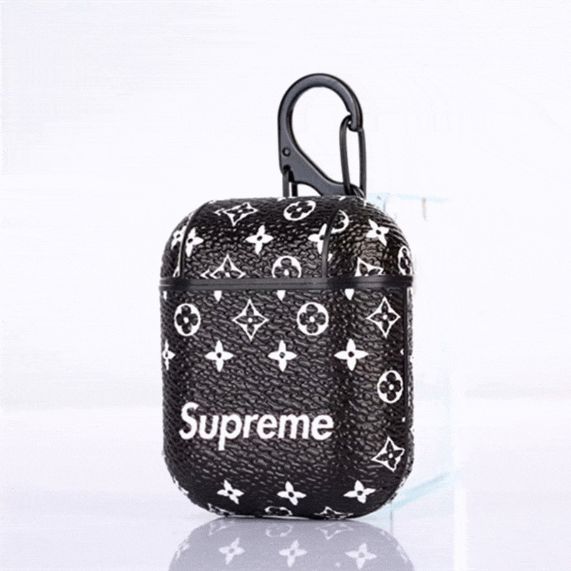 Supreme X Bape X Louis Vuitton Wallpaper Custom Airpods Case