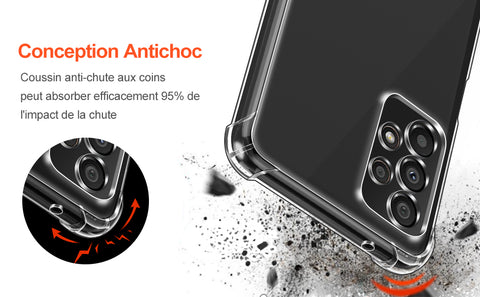 Robust Protection | A53 5G shockproof case