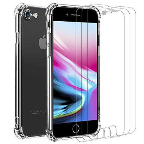 IPhone 8 Meilleure coque de protection avec protection des coins renforcé