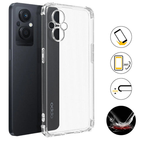 Oppo Reno7Z 5G Meilleure coque de protection avec protection des coins renforcé